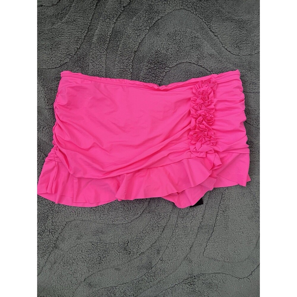 New Women’s La Blanca Swim Skirt Bottom Pink Size 12